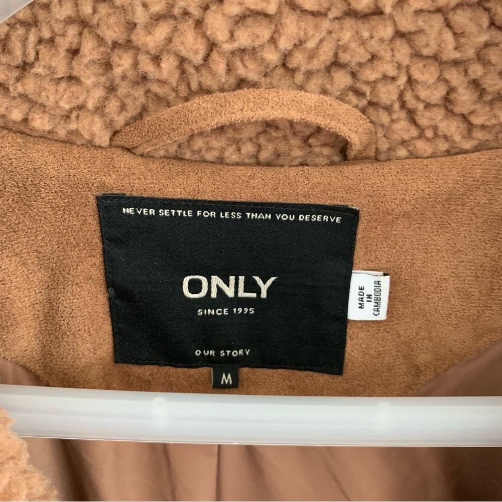 ONLY Women's Teddy Jacket - Picture 3 of 9